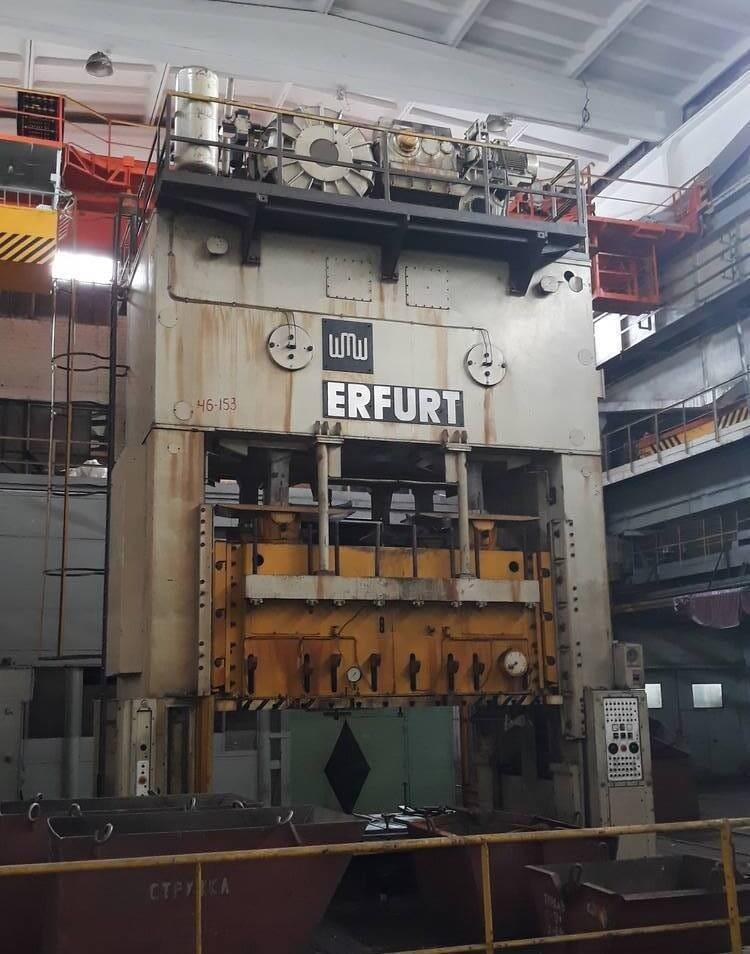 800 Ton Single Action Erfurt Press