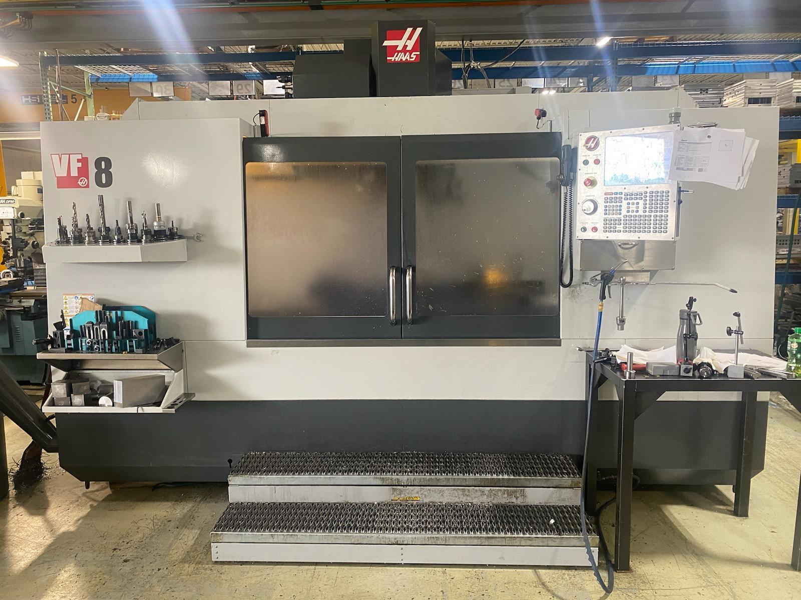 Haas VF-8/40 Used CNC Vertical Machining Center For Sale - 2012