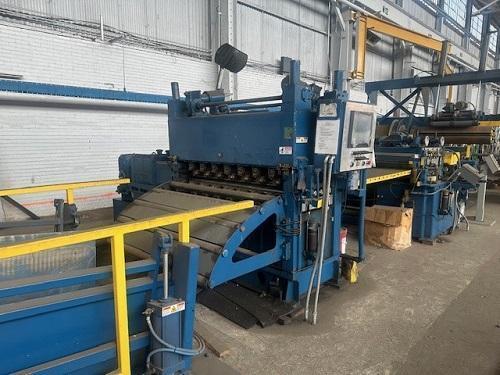 60” x .125” x 40,000# ROWE / HERR VOSS ROLL FEED CTL LINE
