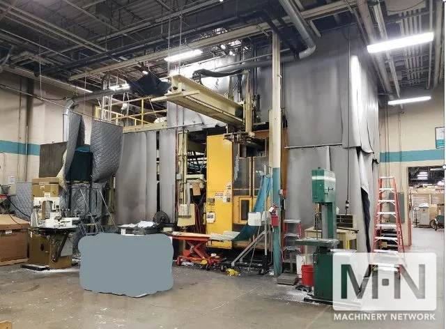 40 LB GRAHAM MODEL 40SP4884 ACCUMULATOR HEAD BLOW MOLDING MACHINE MFG 1998