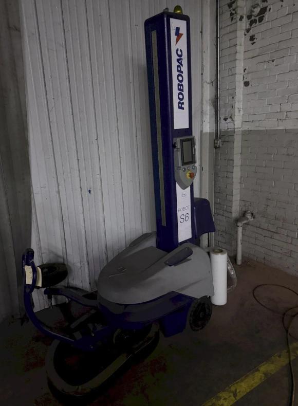 2023 ROBOPAC S6 PVS PORTABLE SHRINK WRAPPING MACHINE. STOCK # 0435826