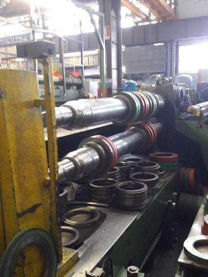 70" (1800mm) x .157"  (4 mm)  x 70,000# MINO-SAMO Slitting Line