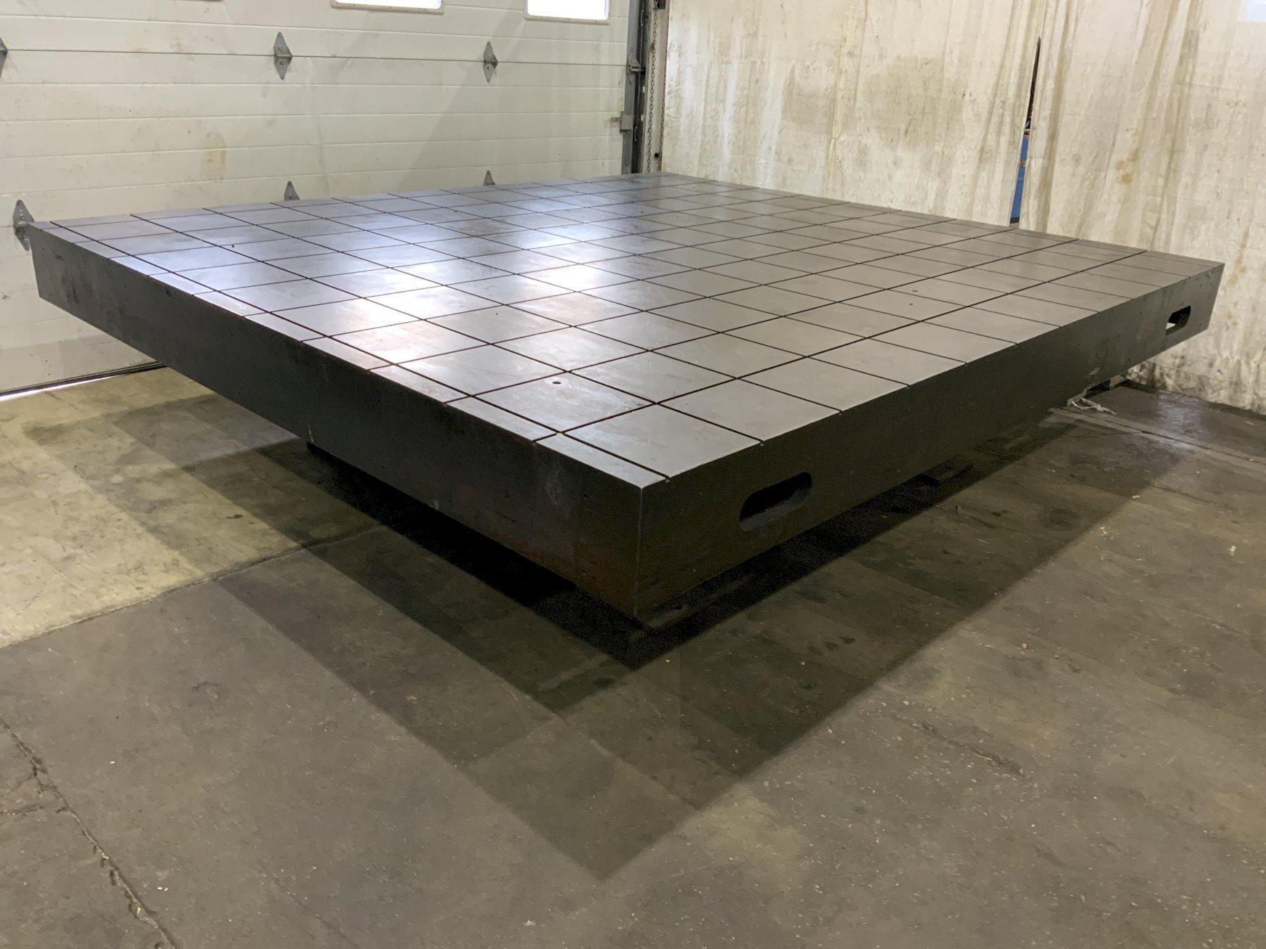 117.5" X 105" PORTAGE SURFACE PLATE/TABLE: STOCK #80846