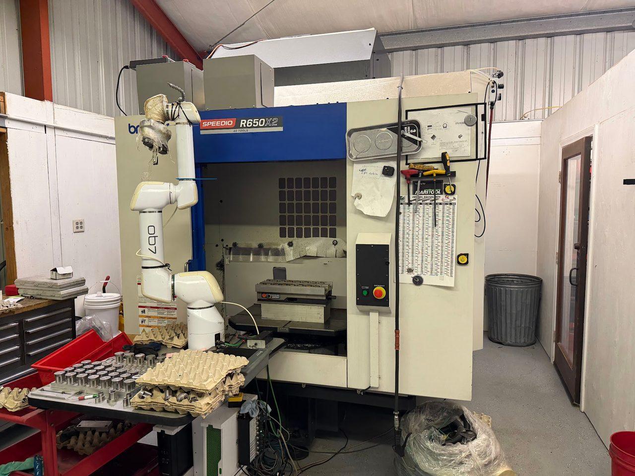 Brother Speedio R650X2 VMC, 2020 – Rotary Table, High Pressure Coolant