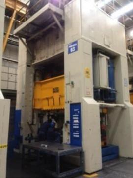 1000 Ton Bliss Straight Size Press
