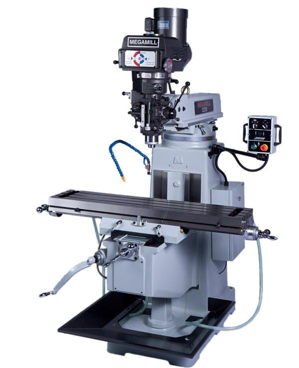 1 - NEW LAGUN MEGA VERTICAL KNEE MILL, MODEL #: MVM-2