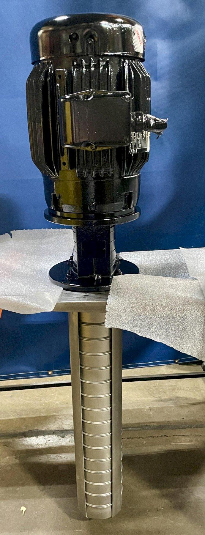 GRUNDFOS COOLANT PUMP, Mdl MTR 15-16/5 A-WB-A-HUUV, Baldor Motor 10 HP, 07H409W279G1, 3525 RPM.