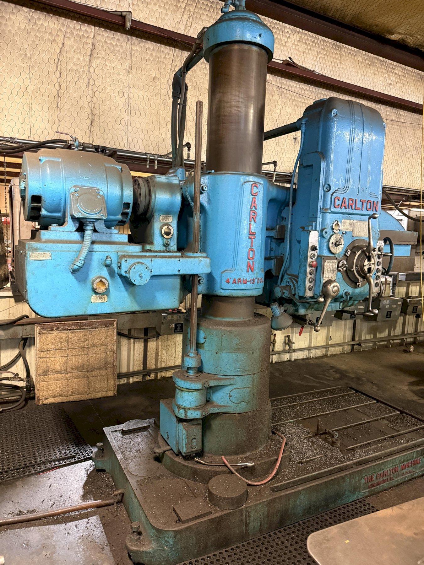 4' 13" Carlton Radial Drill