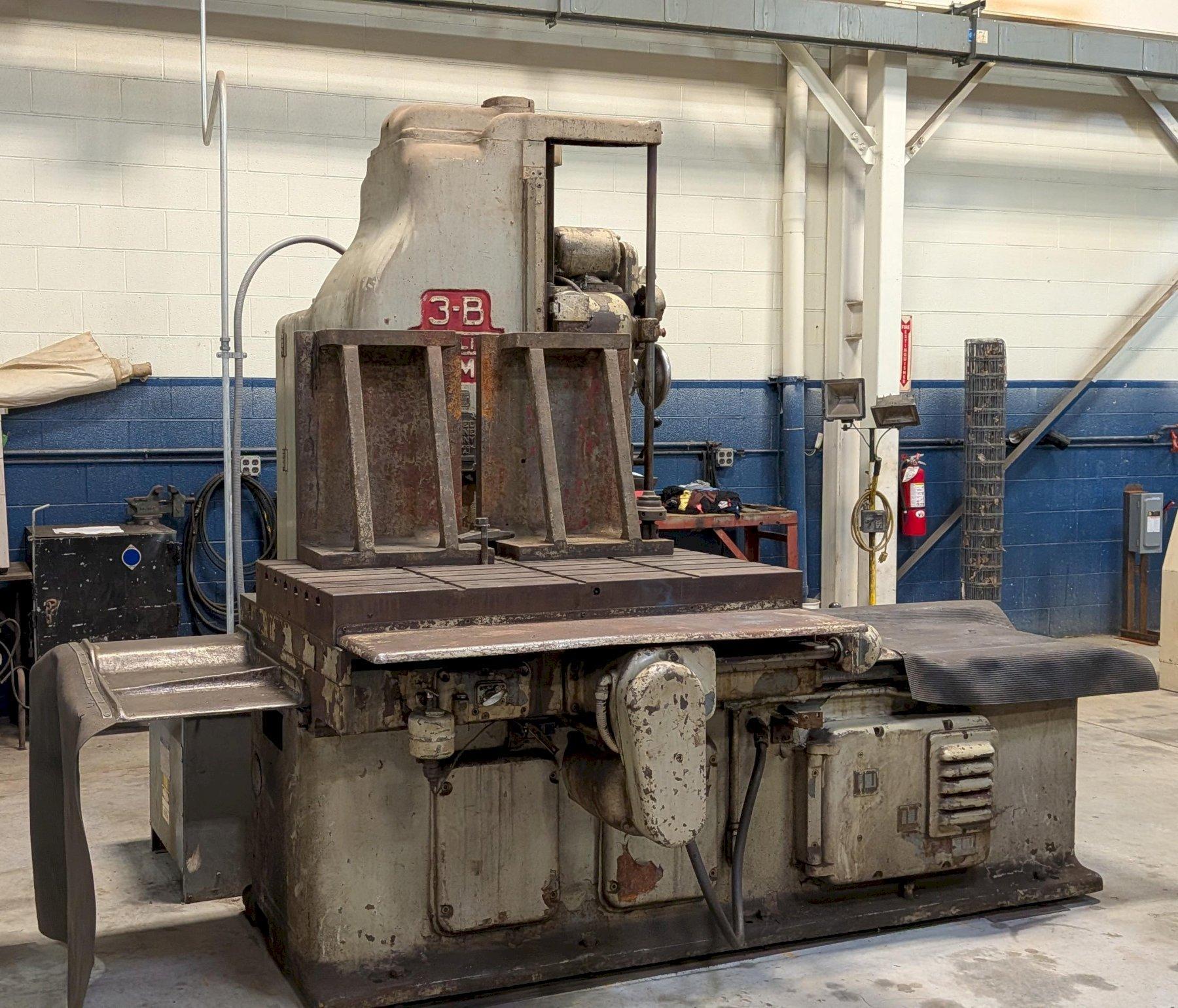 Devlieg 3B Jig Mill - 30" x 48" Table, 16" Spindle Depth
