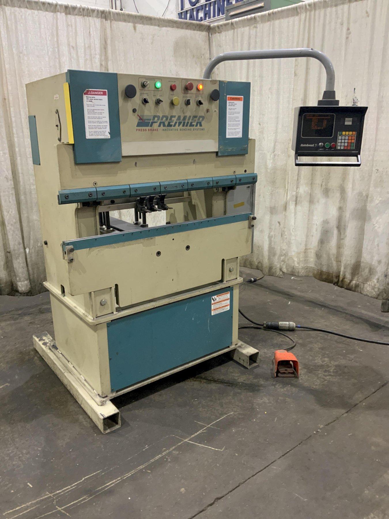 25 TON PREMIER 425 PRESS BRAKE: STOCK #80829