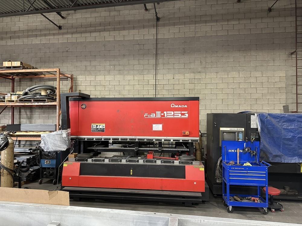 2000 Amada FBD 1253NT 125 Ton Hydraulic Press Brake