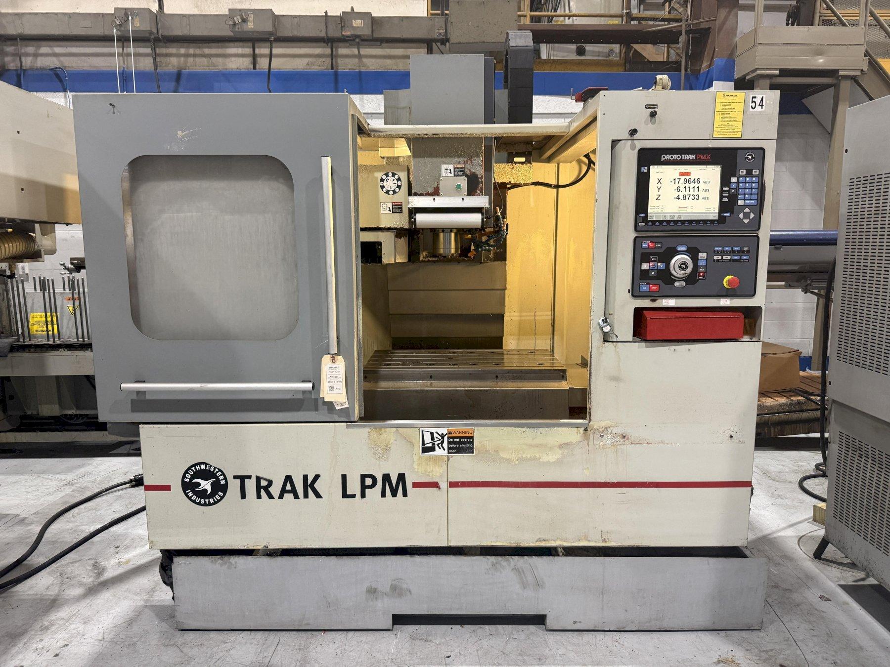 2010 Southwestern Industries Trak LPM Used CNC Vertical Machining Center For Sale