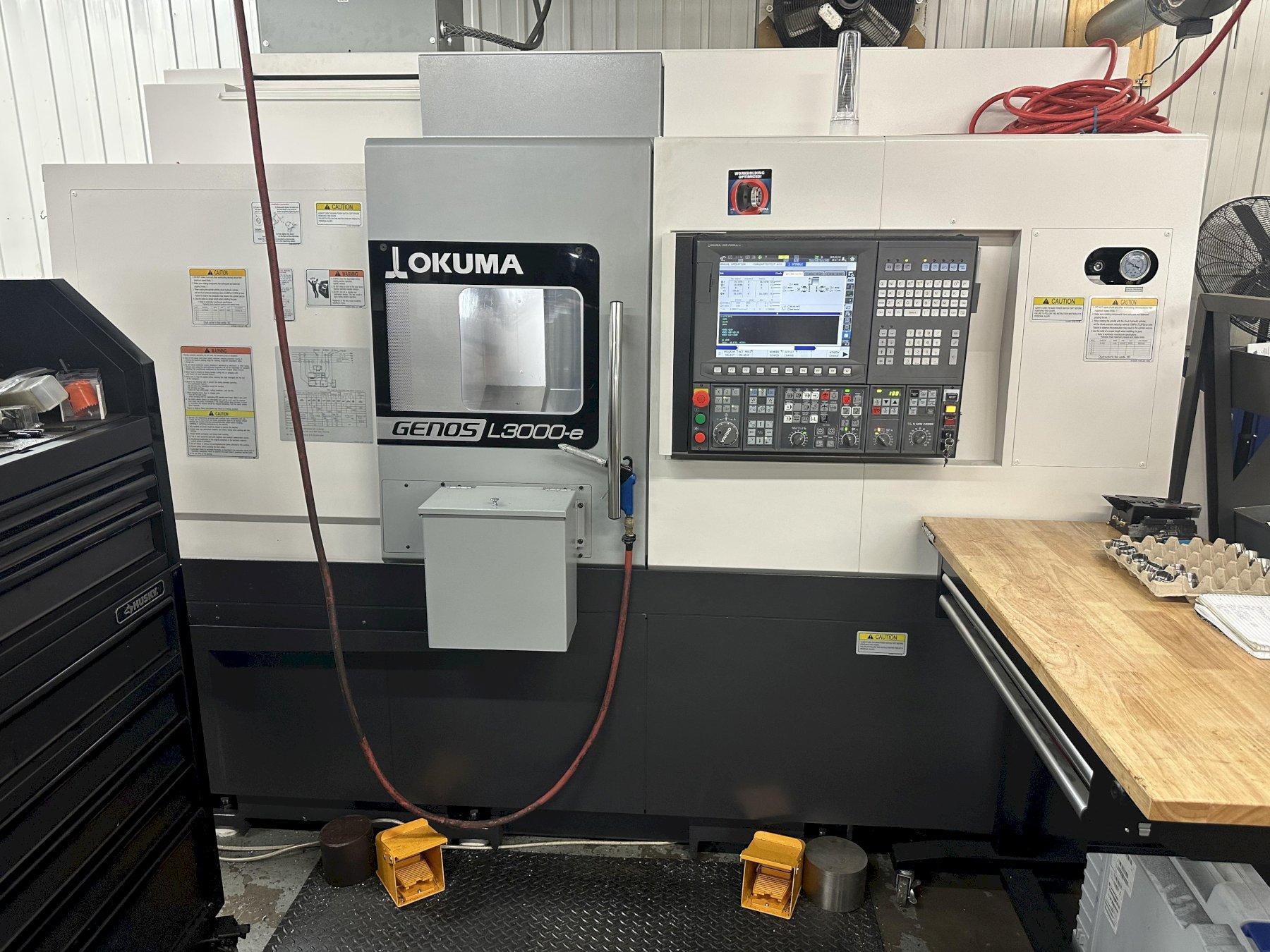 2024 Okuma Genos L3000MYW-EX CNC Lathe For Sale - Like New