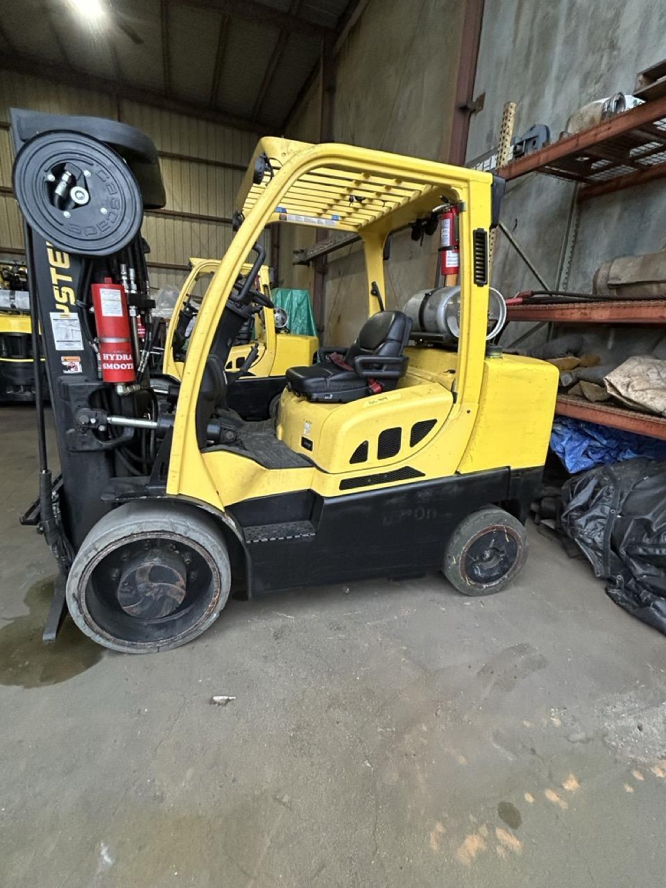 Hyster S155FT Pneumatic Forklift, 2020 – 15,500 lb Capacity | LPG | 2-Stage Mast | Heavy-Duty Industrial Lift Truck