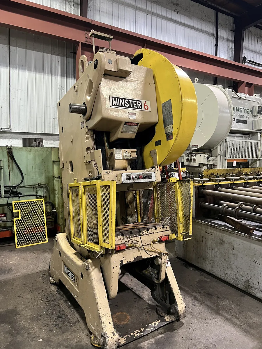 60 TON MINSTER OBI FLYWHEEL PRESS