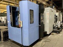 Doosan HP4000II CNC Horizontal Machining Center, Fanuc 31iMB, 15.75