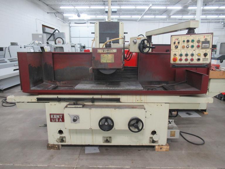 Kent SGS-2040HD 20" x 40" 3-Axis Automatic Hydraulic Surface Grinder with Incremental Downfeed, Over-the-Wheel Dresser- Auction Item