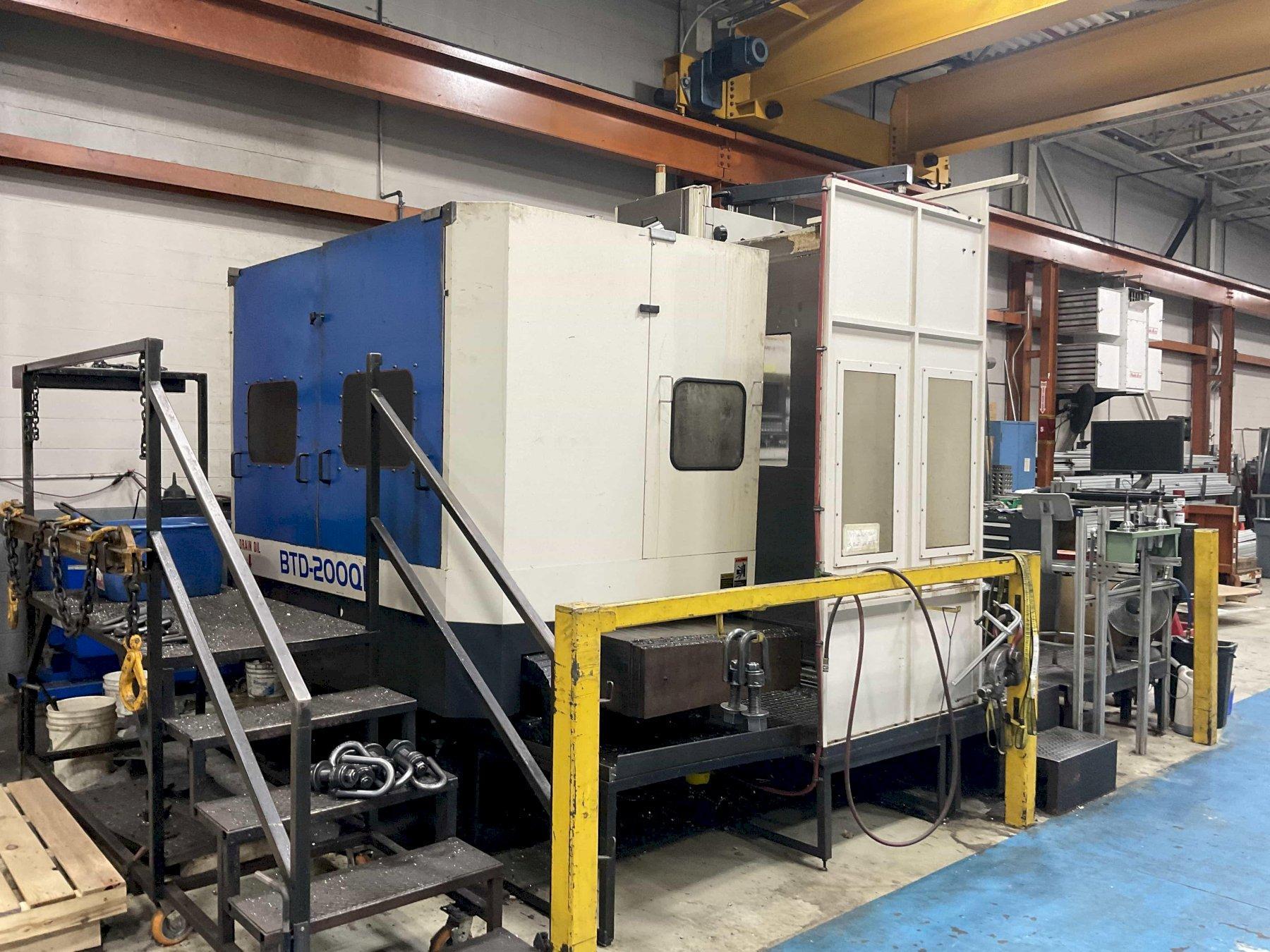 Toshiba BTD-200QH CNC Horizontal Boring Mill For Sale - 2013