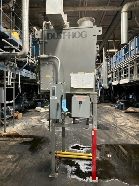 1 - PREOWNED DUST HOG DUST COLLECTOR, MODEL #: RJL4-H55, S/N: 60034835