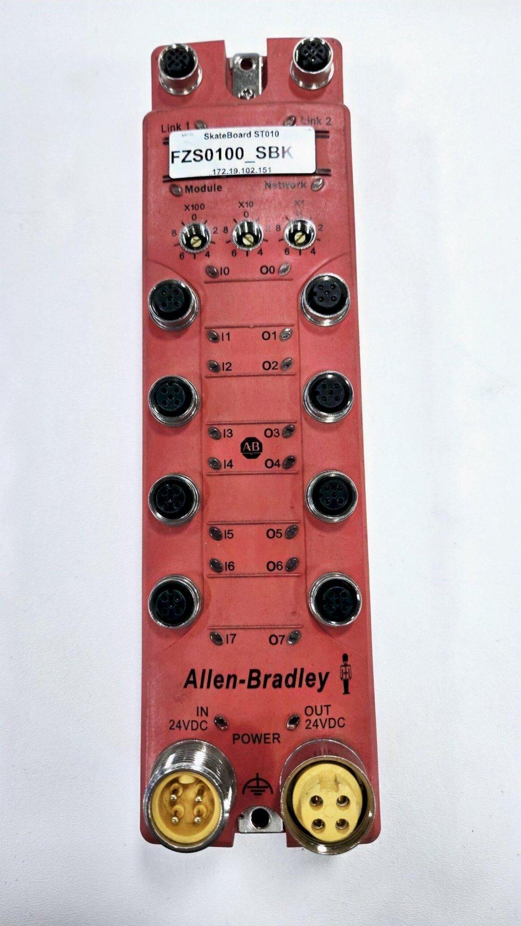 ALLEN BRADLEY 1732ES-IB8X0BV4 GUARD I/O USED