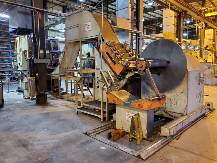 COE 15,000 LB X 30" X .250" SERVO FEED LINE, STOCK# 14189J