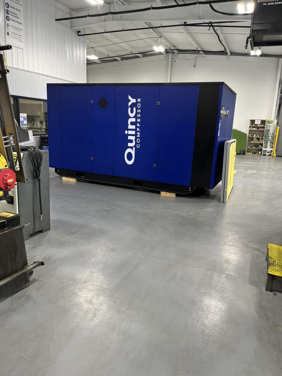 Quincy Model QGV-250 150 PSI Rotary Air Compressor