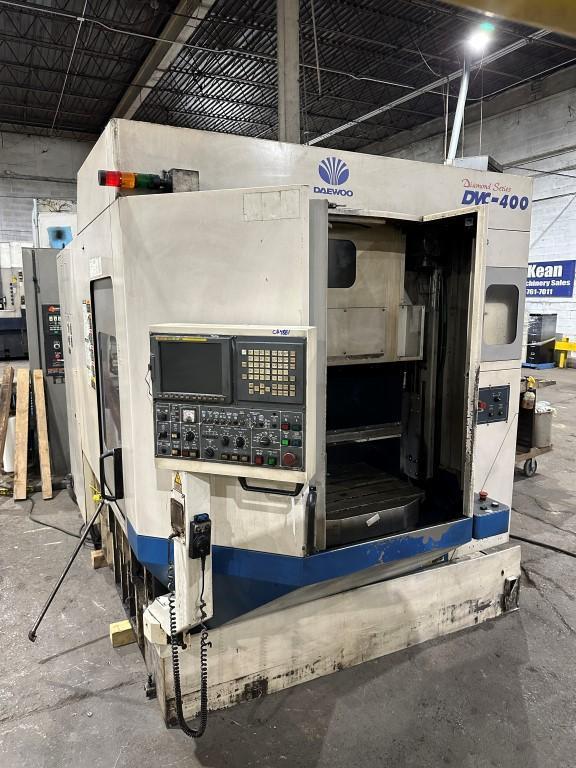 Daewoo DVC400 Rotating Pallet Vertical Machining Center