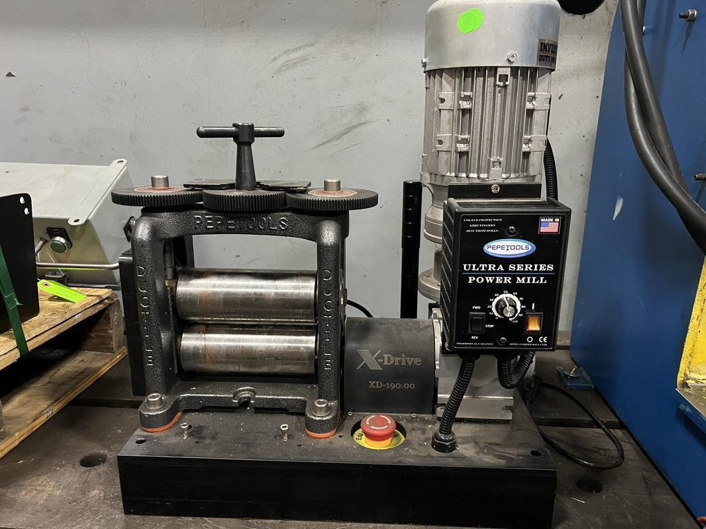 PEPE 160MM FLAT ULTRA SERIES X-DRIVE DIRECT DRIVE ROLLING MILL