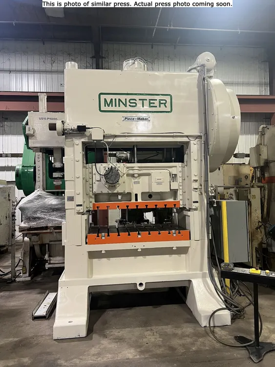 MINSTER P2-150, 60" X 40" SSDC PRESS, STOCK# 14394T