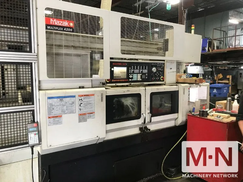 Mazak Multiplex 4200 CNC Turning Center, 2004