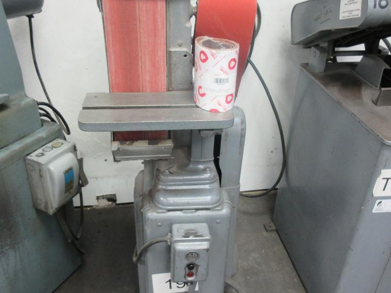 Rockwell 6"x48" Belt Sander on Steel Pedestal- Auction Item
