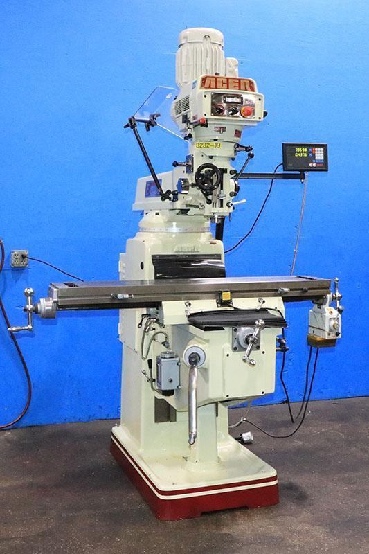 ACER VERTICAL MILLING MACHINE, MODEL: E-MILL 3VK