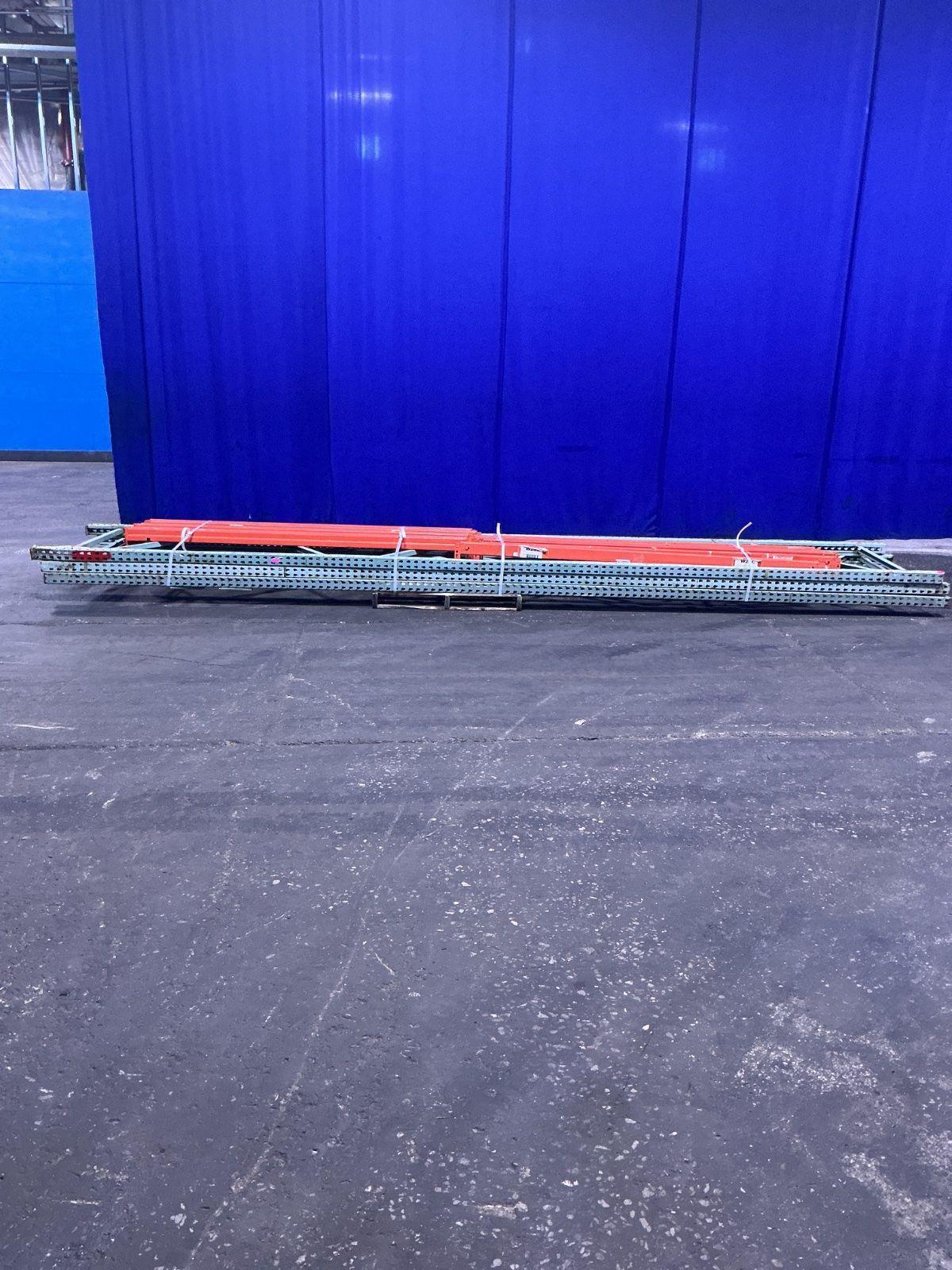 44” X 240” PALLET RACKING  -  TEARDROP