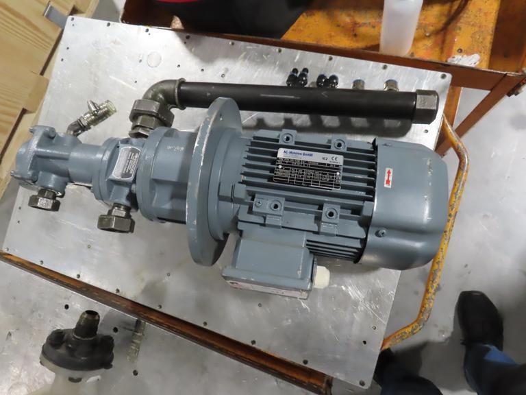 AC Motoren GmbH Motor - FCPA 90L-4/HE & Scherzinger Pump - 351/251 FA/M1.5- Auction Item