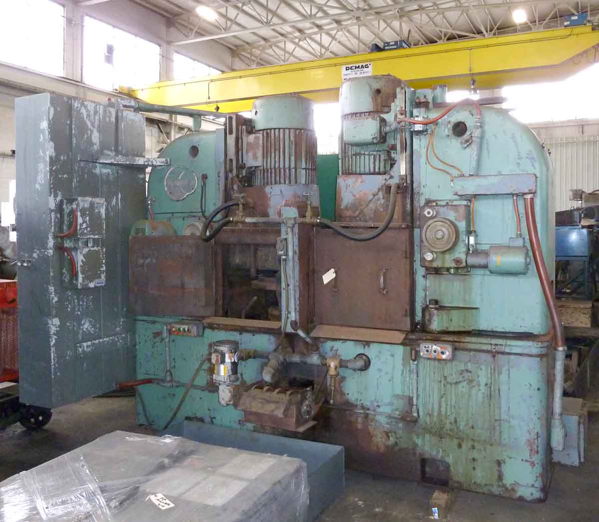 Blanchard #18A2, Two Spindle Automatic Vertical Rotary Surface Grinder