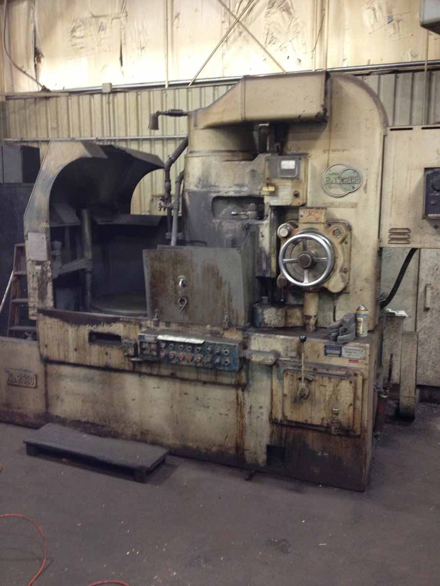 Blanchard #20D-36, 36" Vertical Spindle Rotary Surface Grinder Remanufactured W/ 1 Yr Warranty