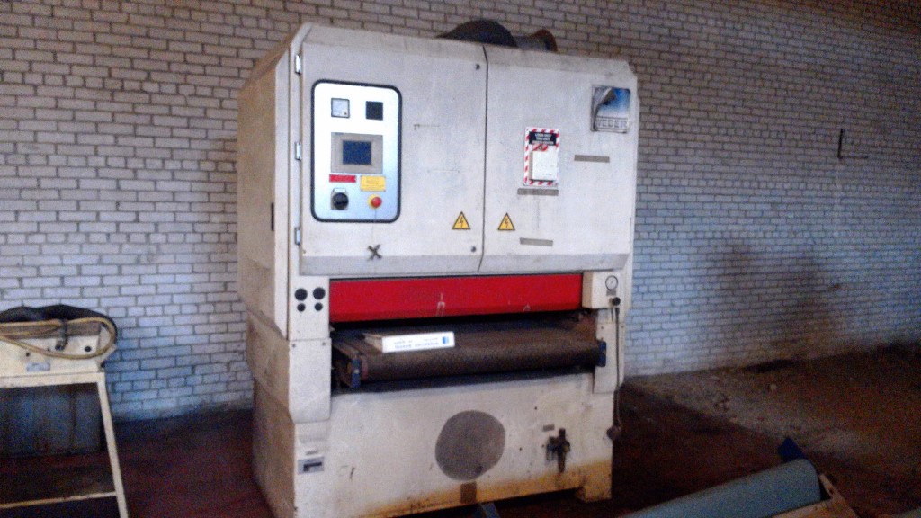 Weber 44" Wide Belt Through Dry Sander