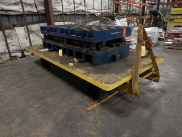 15 TON X 6' X 12' DIE HANDLING CART. STOCK # 1236915
