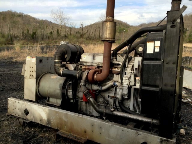 355 KW Detroit Diesel Generator Model 350DSE