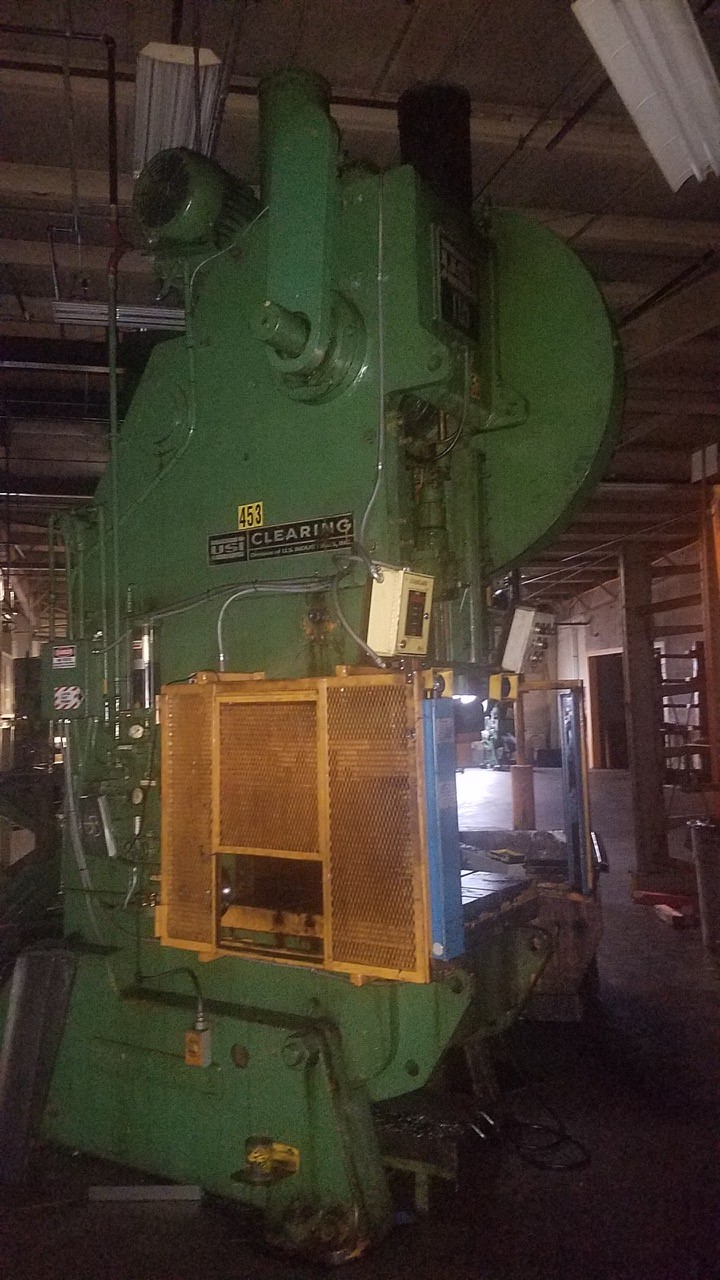 150-Ton Clearing OBI Press - Model: 150-P-701-OBI