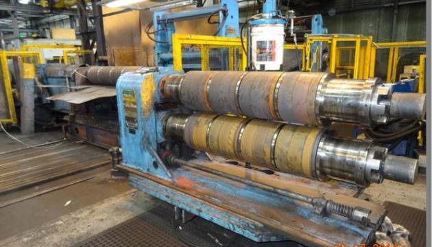 60" x .250" x 25 Ton Herr Voss Slitting Line with Injector Heads/Strand Extensioner
