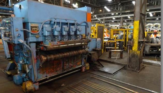 60" x .250" x 25 Ton Herr Voss Slitting Line with Injector Heads/Strand Extensioner