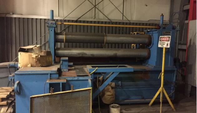 74" x 9" SMS Demag Slitting Head
