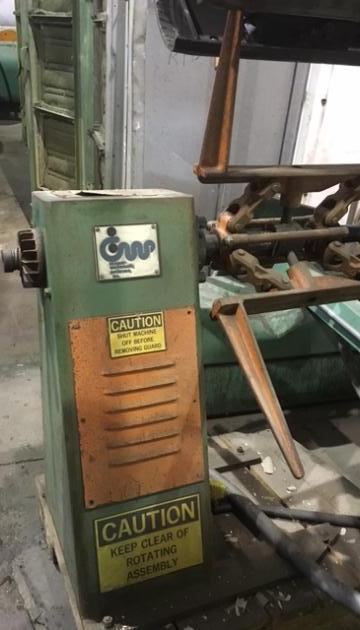 1,200# x 18" Cooper Weymouth Uncoiler
