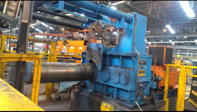 60" x .250" x 25 Ton Herr Voss Slitting Line with Injector Heads/Strand Extensioner