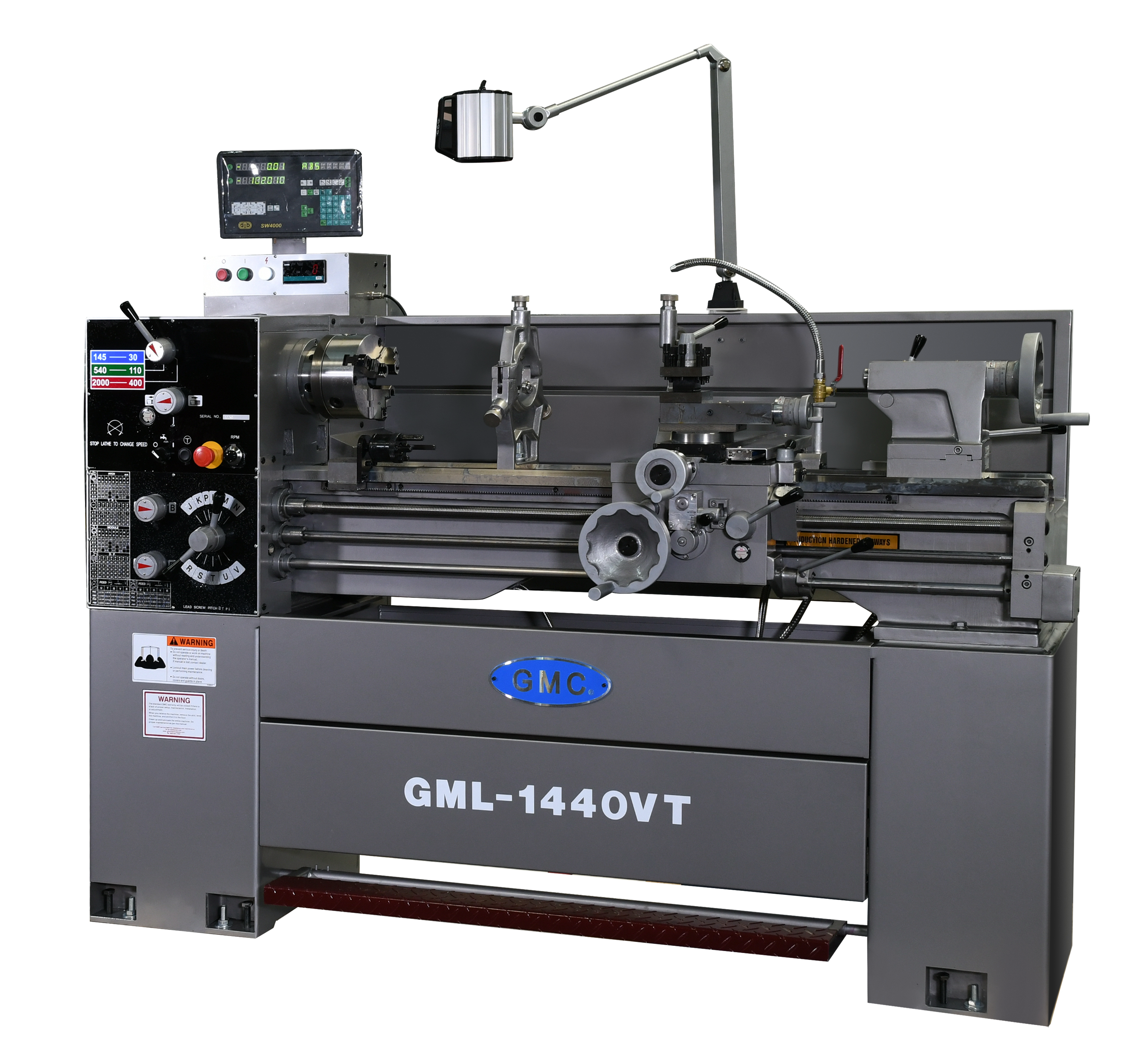 GMC VARIABLE SPEED PRECISION ENGINE LATHE - GML-1440VT