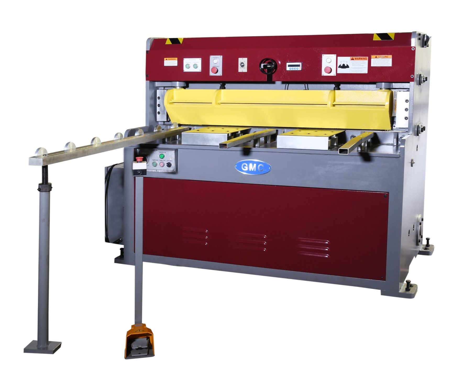 HS-0625E, 6' x 1/4" Hydraulic Metal Shear - Electric Backgauge