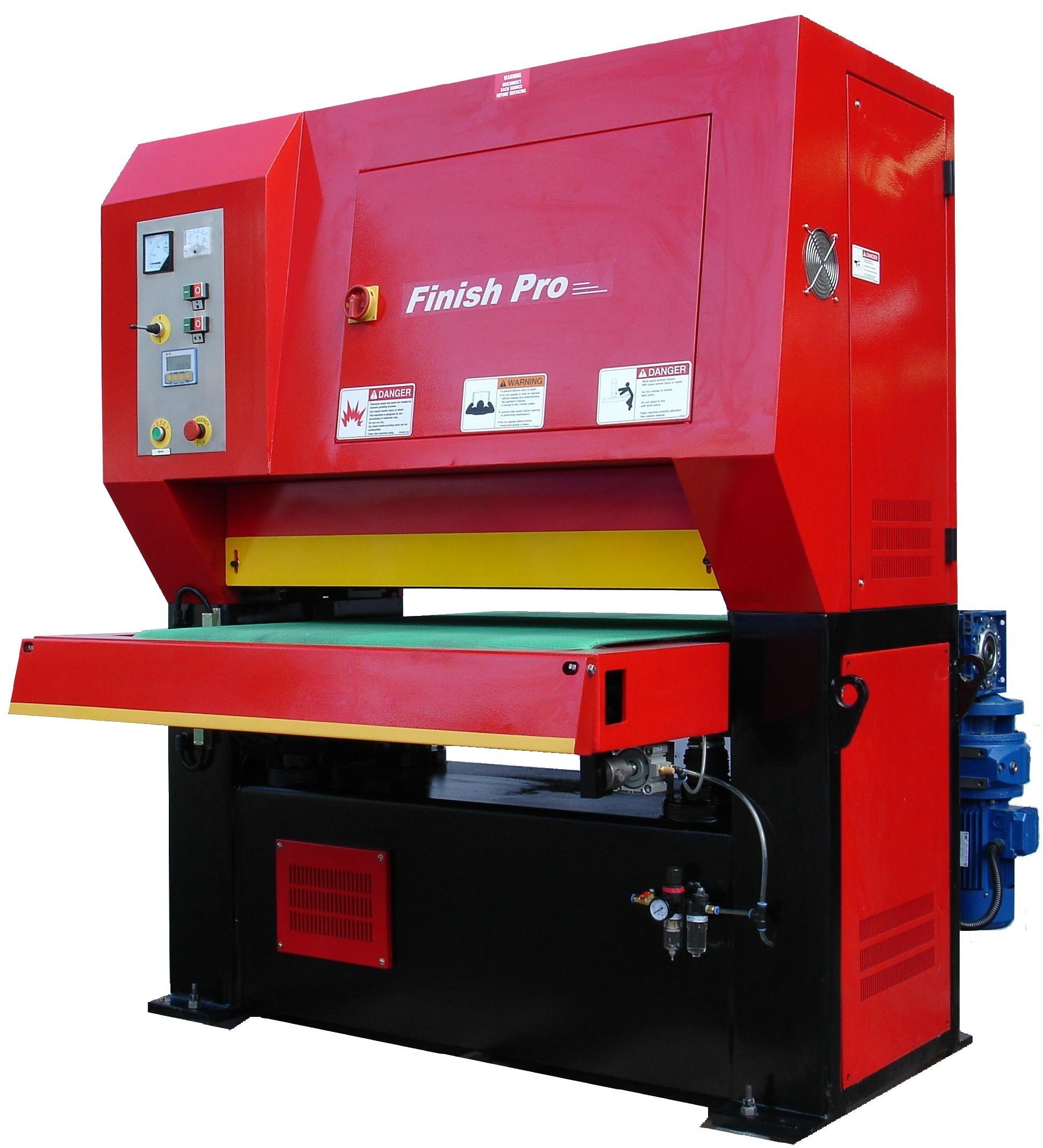 FP-2560 Heavy Duty Sander machine weight 2,950LBS, 10HP main motor, super strong