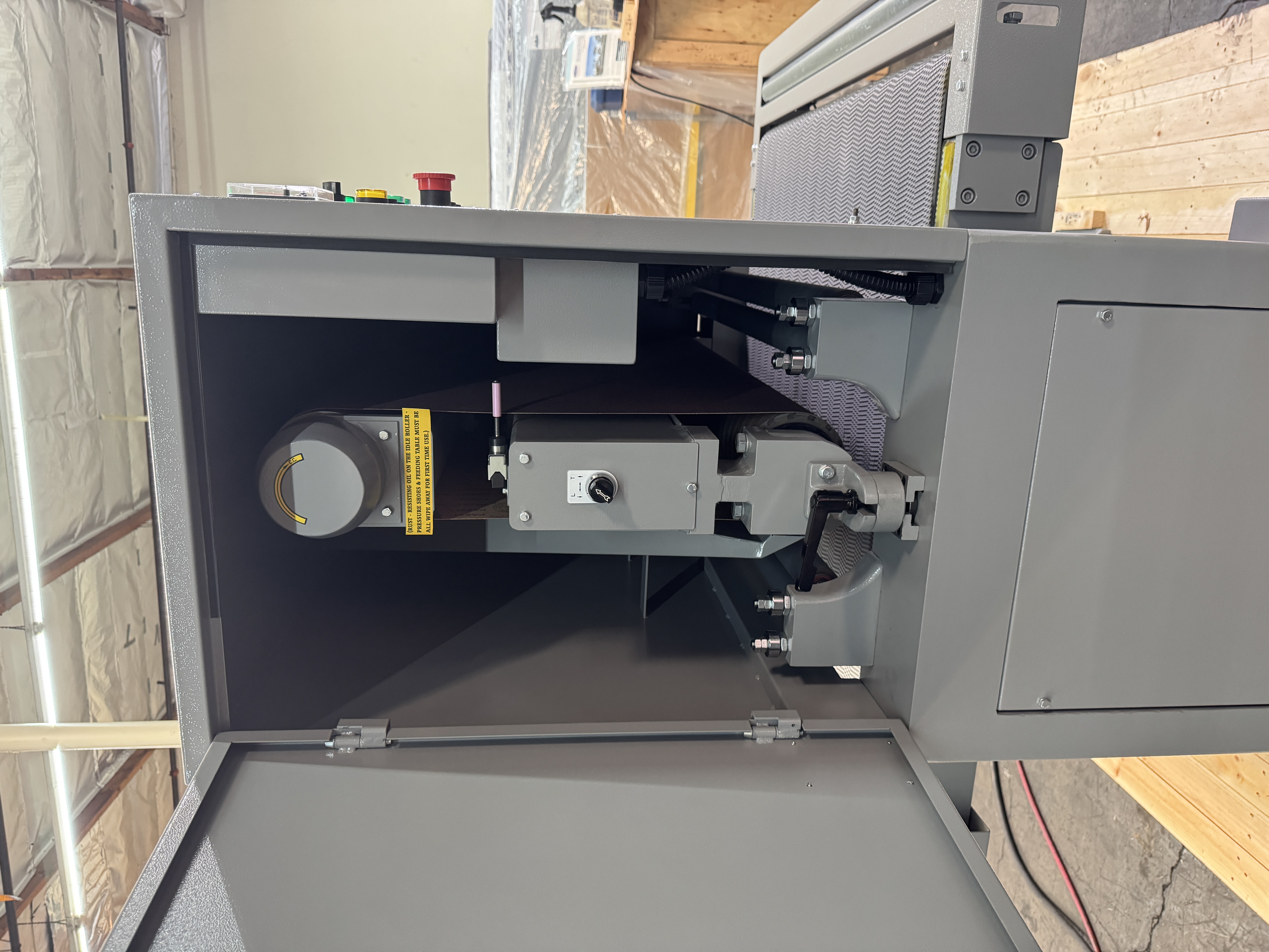 FINISH PRO 37" x 60" Dry Type Line Graining/Deburring/Finishing  Machine