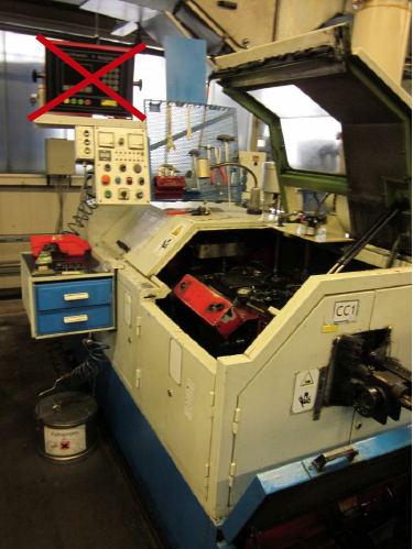 1/8" Carlo Salvi Model 332 Semi Tubular Rivet Header